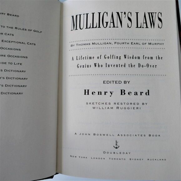 Mulligans Laws A Lifetime of Golfing Wisdom - Picture 4 of 9
